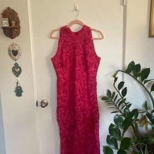 Sam Edelman Vibrant Pink Maxi Dress